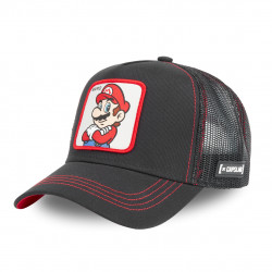 casquette homme trucker capslab super mario