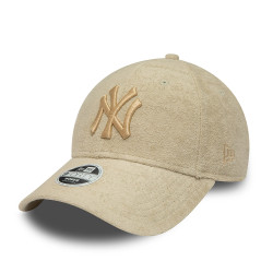 Casquette 9FORTY New York Yankees Towelling Crème - Femme