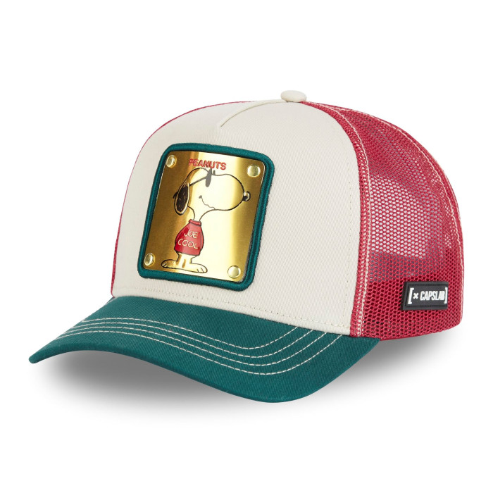 Casquette CAPSLAB Metal plate Snoopy
