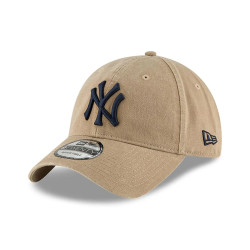 Casquette ajustable New York Yankees MLB Core Classic Beige 9TWENTY