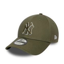 Casquette 9FORTY Adjustable New York Yankees MLB Outline Vert Foncé