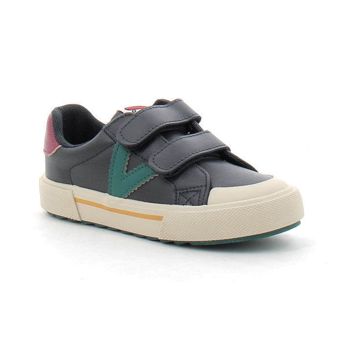 BASKETS SCRATCHS EFFET CUIR ENFANT